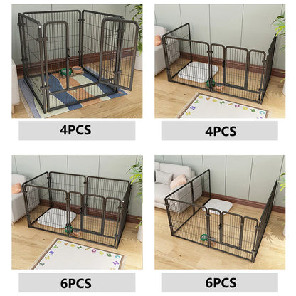 CozyPaws Easy-Set Foldable Pet Playpen