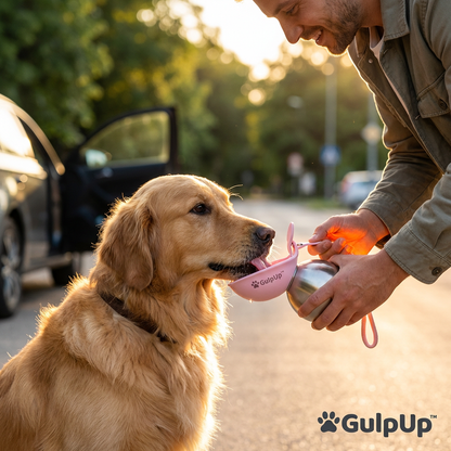GulpUp Portable Dog Bottle